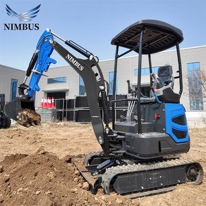 รถขุดขนาดเล็ก NIMBUS รับน้ำหนักได้สูง พร้อมปั๊มไฮดรอลิกสามเกียร์แบบมาตรฐาน สำหรับงานก่อสร้างถนน ได้รับการรับรองมาตรฐาน CE - Product Image 1