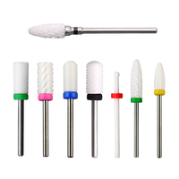 Ensemble de forets à ongles en céramique pour cuticules, Offre Spéciale, plusieurs formes, 3/32