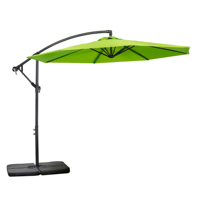 Uplion Gartenmöbel Deluxe Terrassenschirm Outdoor-Marktschirm Sonnenschutz Bananenschirm Hängeschirm