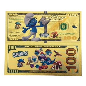 Billet de banque Smurfette Anime Papa 2026 America pour collection de fans - Product Image 3
