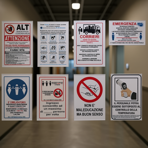 Señales de prevención de riesgos de incendios y seguridad para el lugar de trabajo y áreas públicas - Product Image 3