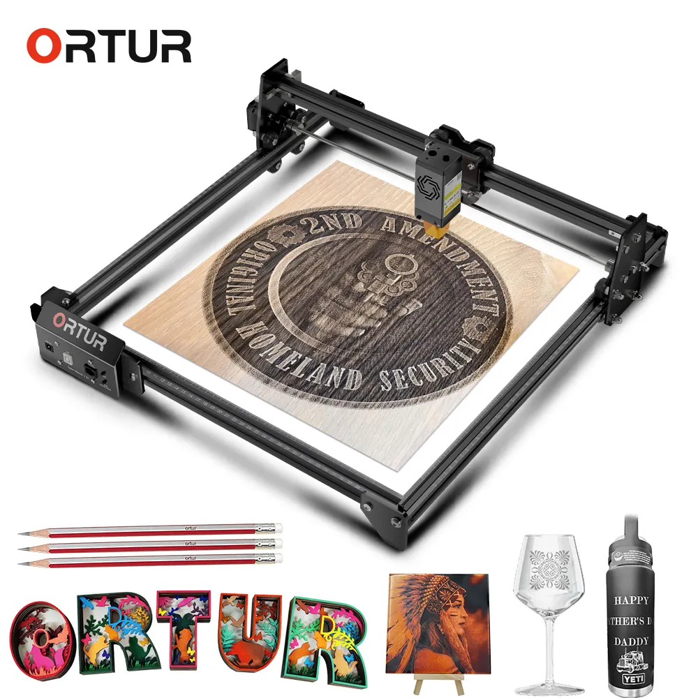 ORTUR Factory Mini Laser gra vierer Gravur Desktop Carving Schneide maschine Co2 DIY 3D Laser gravur maschinen