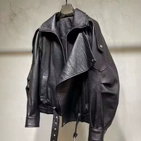 Blouson Moto Vintage Noir Homme en Similicuir PU – Manteau Personnalisé OEM pour l'Automne et le Quotidien