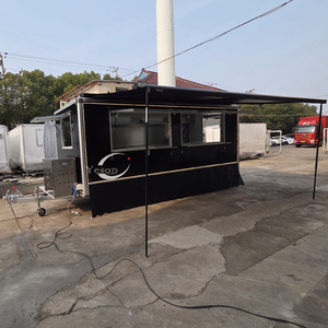 Remolque <span class=keywords><strong>de</strong></span> <span class=keywords><strong>Comida</strong></span> con Freidora, Cocina Móvil, Totalmente Equipado para Hot Dogs, Pizza, Tacos, Churros, Papas Fritas, Crepas, <span class=keywords><strong>Restaurante</strong></span> - Product Image 1