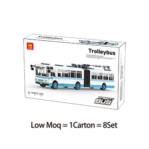 Set de Bloques de Construcción de Autobús para Distribuidores de Juguetes, Juguetes de Vehículos de Transporte Urbano y Compradores de Marca Privada a Nivel Mundial - Product Image 6