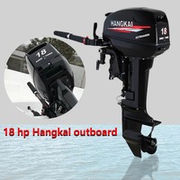 Moteur hors-bord essence 2 temps 18 CV 246 cm³ neuf pour bateau, moteur marin 2 temps à arbre court de haute qualité