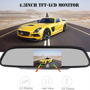 12V Universal Safety Driving <strong>Car</strong> <strong>Reversing</strong> <strong>Aid</strong> 4.3 Inch <strong>Car</strong> Monitor Auto Rear View Mirror LCD Screen for <strong>Cars</strong> - Product Image 5