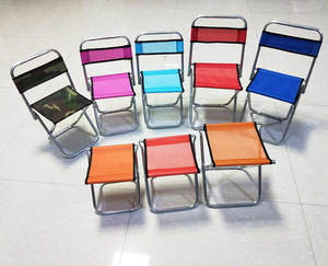 Custom Logo <b>Portable</b> Lightweight Durable Backrest Comfortable Iron Maza <b>Stool</b> for Beach Bedroom Outdoor Events - Product Image 3