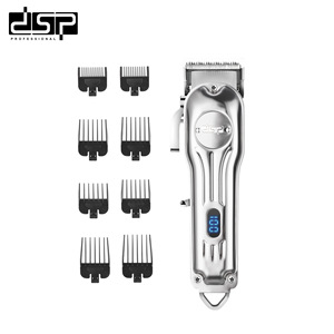 Tondeuse à cheveux professionnelle DSP 91475 en alliage d'aluminium, double charge, alimentation USB, faible bruit 36-45db, pour salon et usage domestique - Product Image 3