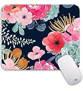 Tapis de souris personnalisé avec impression florale BSCI Chine, tapis de souris de qualité supérieure, lavable, antidérapant, pour le jeu et le bureau