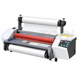 Machine de plastification entièrement automatique à chaud et à froid pour graphiques publicitaires et documents - Product Image 6