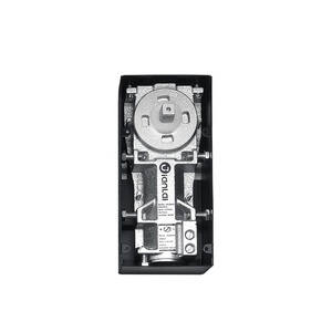 Herrajes Modernos Fluid Combo para Puertas <span class=keywords><strong>de</strong></span> Vidrio Sin Marco, <span class=keywords><strong>Bisagra</strong></span> <span class=keywords><strong>de</strong></span> Piso Hidráulica <span class=keywords><strong>de</strong></span> Acero Inoxidable con Cabezal Cuadrado - Product Image 2