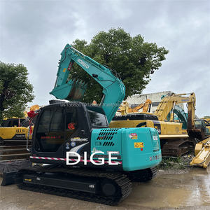 Mini excavatrice hydraulique d'occasion Kobelco SK75 7 tonnes fonctionnant livraison gratuite pièces de machines de Construction bon marché boîte de vitesses moteur - Product Image 3