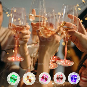 Bán buôn Neon chiếu sáng Led Light Bar Coaster nhãn rượu uống Sticker chai thủy tinh cho khuyến mại Nguồn cung cấp bên - Product Image 3