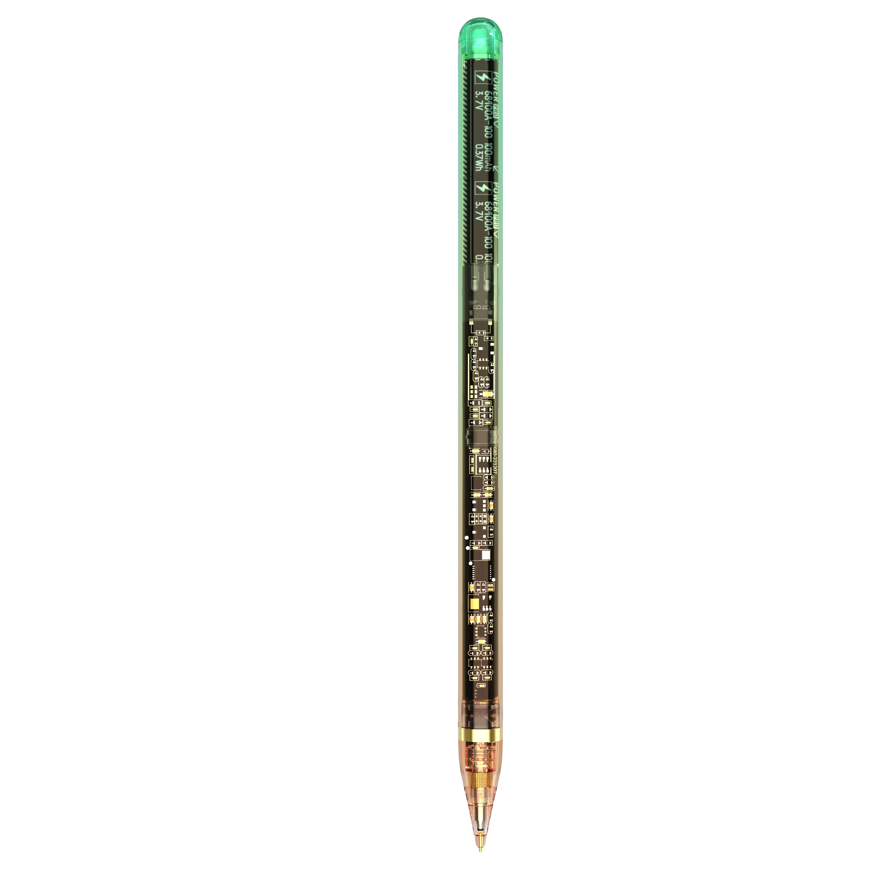 Pensil Apple pengisi daya magnetik transparan aktif adalah stylus gambar untuk iPad