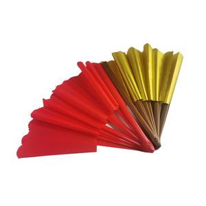 Ventilador Mágico WB1005 de 140g con Mango Grueso Rojo y Blanco para Adolescentes, Accesorio de Magia - Product Image 2