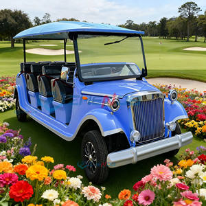 Voiture vintage électrique classique 8 places Voiture de tourisme rétro de luxe pour <span class=keywords><strong>Scenic</strong></span> Spot Hotel - Product Image 2