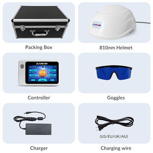 Casque de photobiomodulation PBM 810 nm pour le <span class=keywords><strong>traitement</strong></span> du cerveau, dispositif de réadaptation neurologique pour les troubles de l'obsession-compulsion, la dépression et l'anxiété - Product Image 3