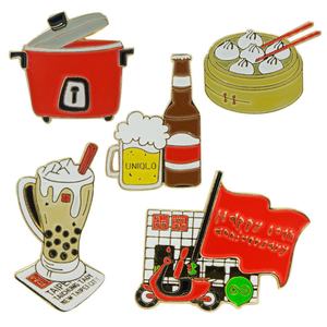 Insignia Bordada con Logotipo de Marca a Precio de Fábrica, Pin de Solapa de Metal Personalizado, Insignia de Esmalte, Botón 3D, Insignias Doradas - Product Image 6