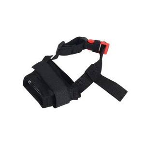 Bozal de malla de nailon de tela con correas ajustables Bozal de perro transpirable - Product Image 5