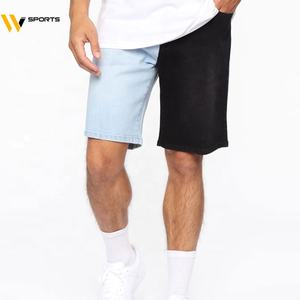Pantalones cortos informales de algodón para hombre Bermudas personalizadas con estampado bordado Jersey transpirable logotipo al por mayor en la cintura - Product Image 1