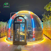 Son bébé étanche hôtel complexe glamping Pc tente à bulles Transparent bulle fête géodésique verre dôme maison
