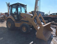 Chargeuse sur pneus CAT 420F d'occasion, modèle 2022, 7 tonnes de charge nominale, haute qualité, avec certifications EPA et CE, en stock