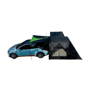 Tente de hayon imperméable avec poches de rangement intégrées et compartiments pour équipement pour un camping organisé avec véhicule - Product Image 2