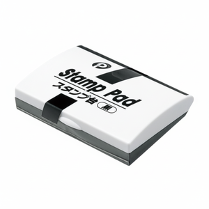 Pad di inchiostro nero compatto per la stampa e la timbratura - Product Image 1