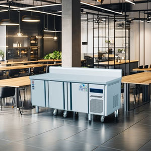 Cuisine d'hôtel moderne OEM établi de congélateur commercial porte ouverte horizontale poste de travail de refroidisseur de réfrigérateur sous le comptoir - Product Image 5