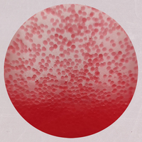 Micro-perles d'huile cosmétique en forme de goutte rose pour sérum, vente directe usine, matières premières pour détergents