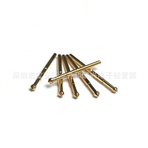 Sonde de test plaquée or Pa125 E, pointe conique parapluie, broche à ressort 2,0 mm, trou de perçage 2,4 mm, pièces d'instrument - Product Image 5