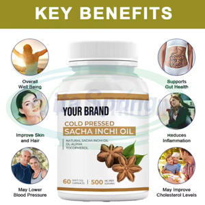 Vitaspring Private Label Biologische <span class=keywords><strong>Sacha</strong></span> <span class=keywords><strong>Inchi</strong></span> Zaden Extract Food Grade Supplemnt Bulk <span class=keywords><strong>Sacha</strong></span> <span class=keywords><strong>Inchi</strong></span> Olie Capsules - Product Image 2