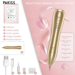 Pakiss OEM ODM ABS วัสดุ USB ชาร์จไฝปากกากำจัดไฝสำหรับการดูแลผิว - Product Image 4