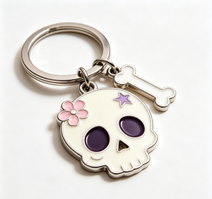 Custom Kawaii Cat Keychain Zinc Alloy Soft Enamel Digital Printing Metal <b>Key</b> <b>Ring</b> for Gift and <b>Bag</b> - Product Image 1
