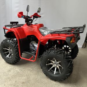 <span class=keywords><strong>Cuatrimoto</strong></span> Todoterreno Roja de 250cc y <span class=keywords><strong>4</strong></span> Tiempos con Barra Protectora Delantera, Certificación EC - Product Image 3