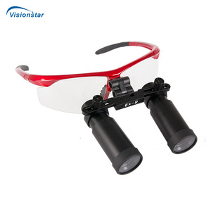 Hoạt động y tế Ống nhòm phẫu thuật quang học phóng đại kính nha khoa 6x với ánh sáng - Product Image 3