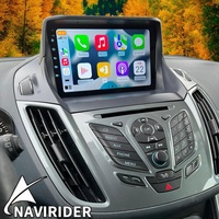 Radio Multimedia para Auto con Android 13, DSP, USB, Android Auto, Estéreo para Ford Kuga GRAND C-Max, Navegación GPS Integrada, 2DIN OLED 1