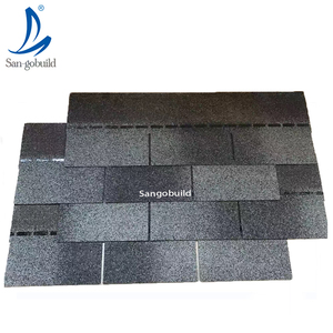 Bardeaux de toiture en asphalte Sangobuild SGB-006 à 3 languettes, garantie 20-30 ans, légers, ignifuges, <span class=keywords><strong>prix</strong></span> de gros usine - Product Image 1