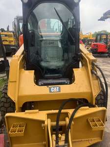 Mini chargeuse compacte Caterpillar CAT 246D 246C d'occasion de haute qualité en stock de bonnes performances à Shanghai - Product Image 6