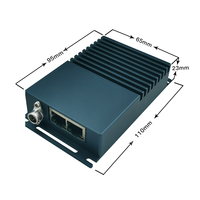 Modem radio Ethernet TDD-COFDM haute vitesse 1,4 GHz Émetteur-récepteur HF Transmetteur-récepteur vidéo sans fil 30 Mbps 27 dBm Latence de 30 ms