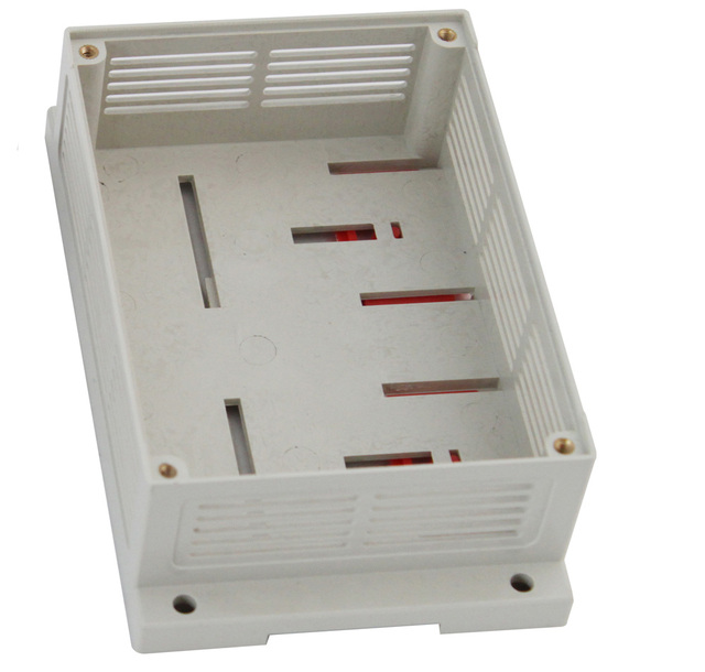 Factory Direct Price PLC003 145 * 90 * 72 mm Electric Din Rail Control Boxes Module Enclosure