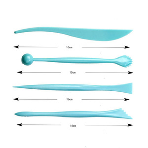 Set de sculpture à la cire pour bricolage Outils de poterie Sculpture Sculpture Shaper Polymère Outils d'argile à modeler Outil de sculpture de <span class=keywords><strong>visage</strong></span> - Product Image 4
