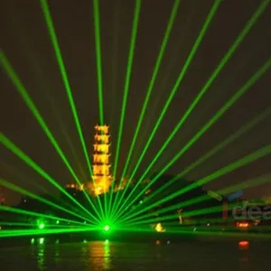 20W 30W 50W 녹색 RGB 빔 하늘 방수 야외 라인 물 레이저 빛
