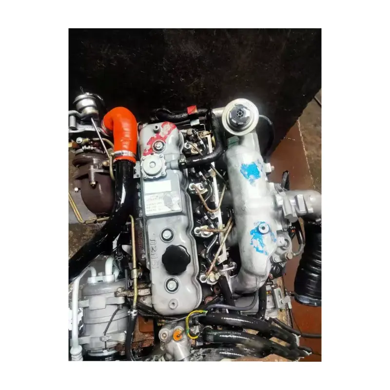 Alta calidad usado 4JB1 Isuz u motor diesel 4JB1t montaje 4 cilindros motocicleta Coche
