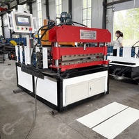 Machine de nivellement et de découpe entièrement automatique pour tôles d'acier colorées, très demandée en Afrique du Sud
