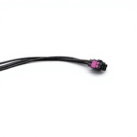 Faisceau de câblage coaxial blindé torsadé H-MTD RG174 étanche pour l'automobile, série Devica E6Z010-001, certifié RoHS, 0,28 mm