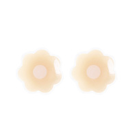 Cache-Tétons Adhésifs Liquides Invisibles pour Femmes, Pasties Nude avec Boîte de Voyage, Accessoires de Lingerie