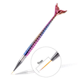 Juego de 3 unid/set de pinceles de Gel <span class=keywords><strong>para</strong></span> uñas, delineador de uñas Nail Art con cambio de Color personalizado, 7/9/11mm - Product Image 2