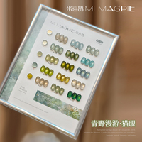AILANUO Factory OEM/ODM Vernis Gel UV LED Effet Œil de Chat 15 Couleurs Non Toxique Longue Durée Pailleté Sans TPO 15ml pour Usage en Salon